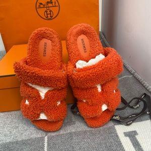 Hermes Shearling Chypre